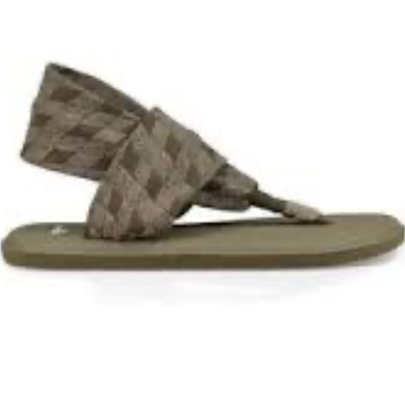 Sanuk Shoes - Sanuk Yoga Sling 2 Quilt Burnt Olive Argyle